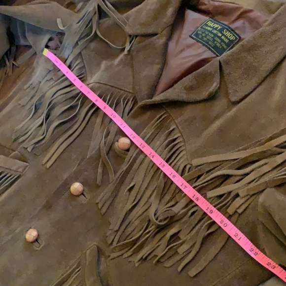 Happy Shop!  Leather fringe jacket - Picture 9 of 12